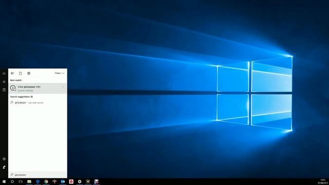 How to find your laptop, desktops processor using Windows 10 смотреть онлайн