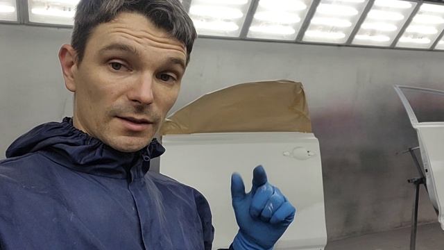 Покраска перламутр в переход