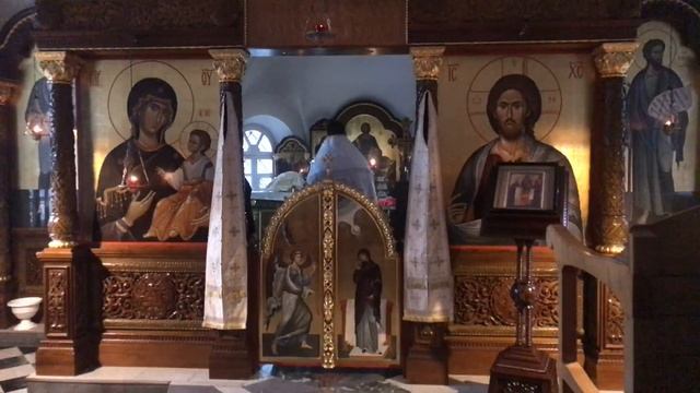 10.09.2023. Воскресная Литургия. Собор преподобных отцов Киево-Печерских. Прп. Моисея Мурина смотреть онлайн