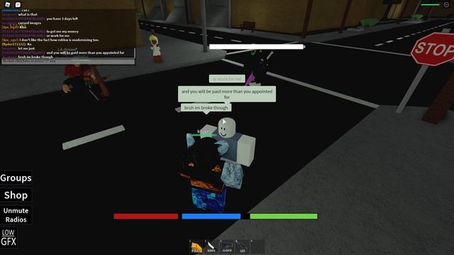 FE grabbing ro gangsters on the streets! | Roblox Exploiting смотреть онлайн
