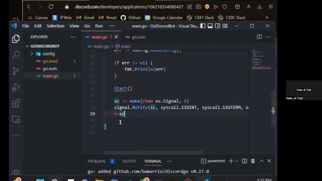 #2: Creating a Discord Bot | ACM Discord Bot Series (Winter 2023) смотреть онлайн