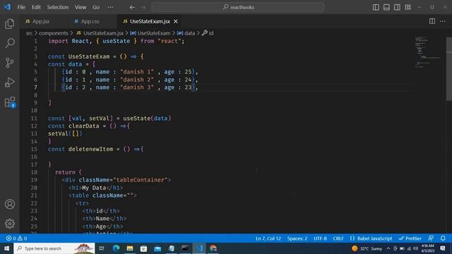 Filter() Method in reactjs | react hooks смотреть онлайн