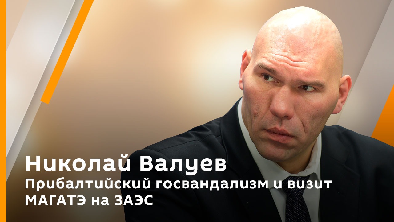 Николай Валуев. Прибалтийский госвандализм и визит МАГАТЭ на ЗАЭС