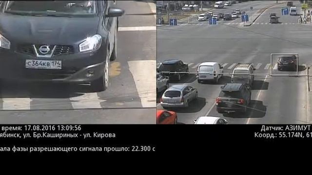 Спикер ЗСО Владимир Мякуш едет на красный свет (Челябинск) смотреть онлайн