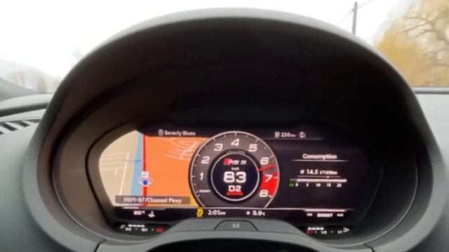Audi RS3 - stage 1+ Unitronic смотреть онлайн