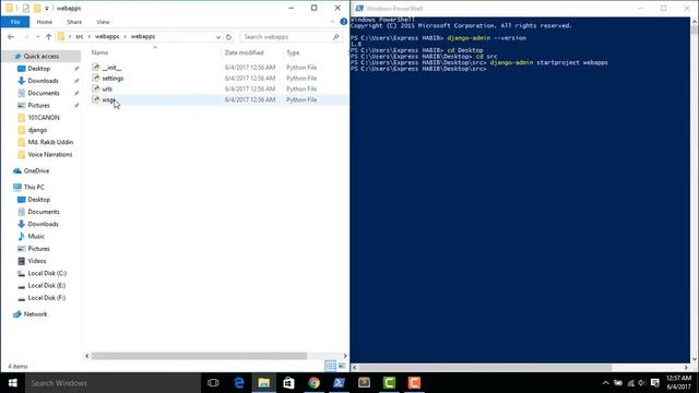 Django Python Bangla Tutorial-2 How to Start Django Project смотреть онлайн