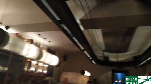 Потолочные вентиляторы Faro Barcelona Lantau в ресторане смотреть онлайн