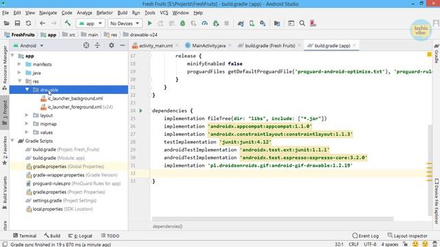 How To Add Gif Image In Android | Android Studio Tutorial смотреть онлайн
