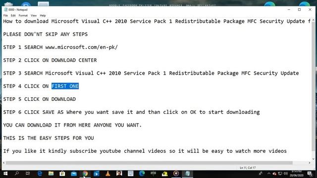 Microsoft Visual C++ 2010 Service Pack 1 Redistributable Package MFC Security Update смотреть онлайн