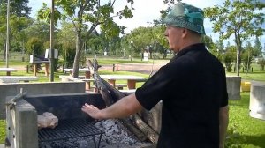 КУРИЦА запеченная НА УГЛЯХ с чимичури и лимоном. КУРИЦА на МАНГАЛЕ. Leonid Timo