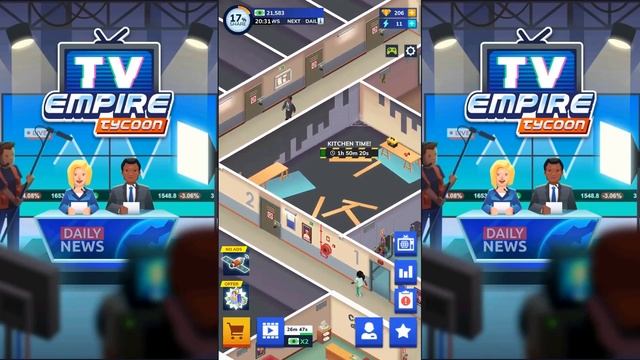 TV Empire Tycoon - 2 - "Gaining 10% Share" смотреть онлайн