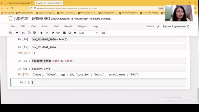 Python Dictionaries Tutorial In Hindi | Dictionary Function | Learn Python смотреть онлайн