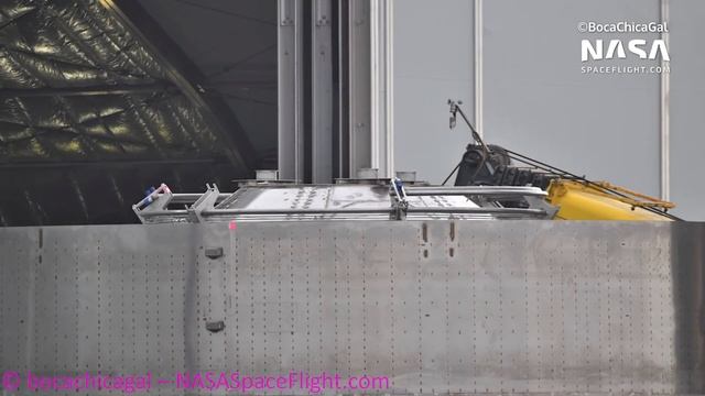 SpaceX Boca Chica - Final Preps for Starship SN3 Stacking смотреть онлайн