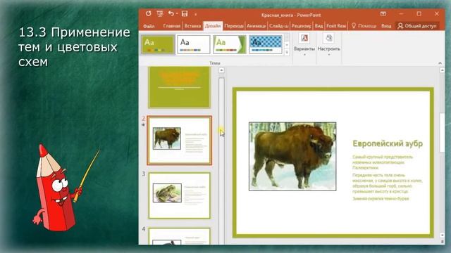 Тема 14. Создание и редактирование презентации (продолжение) смотреть онлайн