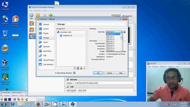 How to boot from a bootable USB flash drive in Virtualbox смотреть онлайн