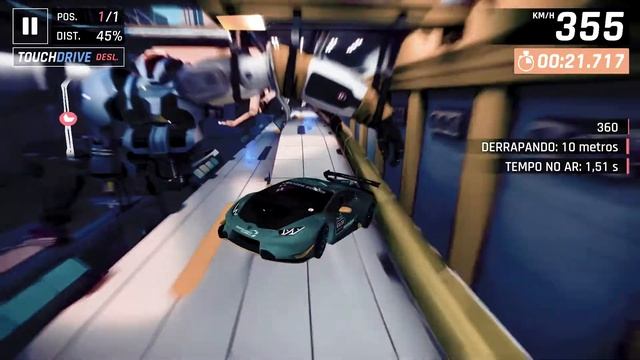 ASPHALT 9 GRAND PRIX COM LAMBORGHINI HURACÁN TROFEO EVO- R 2/ Hs 00:43.xxx смотреть онлайн