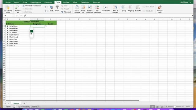 How to create a Drop-down list in MS Excel смотреть онлайн
