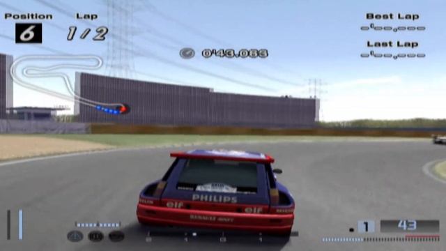 Гран Туризмо 4(Онлайн Тест Версия) Рено 5 Макси Турбо Рали Геймплей смотреть онлайн