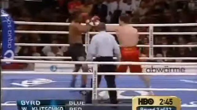 48  Владимир Кличко - Крис Бёрд Wladimir Klitschko Vs Chris Byrd