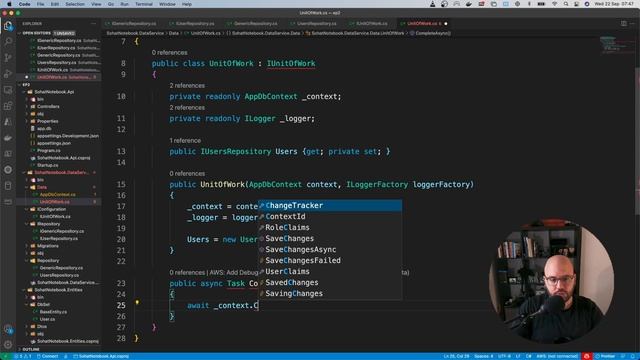 [EP 2] Building an API - Adding Unit of Work, API Versioning смотреть онлайн