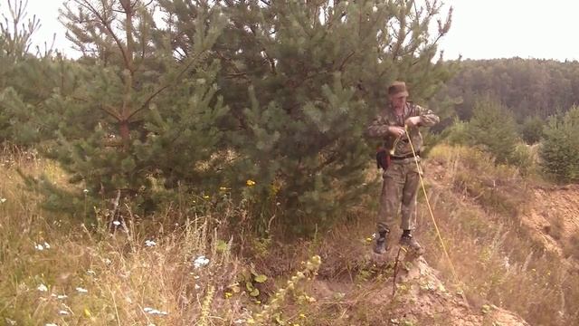 СПУСК, ПЕРЕПРАВА - КАК ЗАБРАТЬ ВЕРЁВКУ с противоположного берега... смотреть онлайн