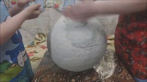 шлем космонавта папье-маше