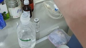 Золушка препаратын дайындау.(как разводить капельницу золушки) #injection #золушка #уколы