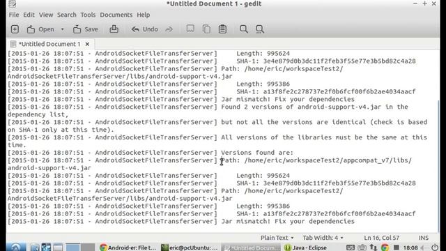 Found 2 versions of android-support-v4.jar in the dependency list смотреть онлайн