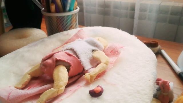 ?Дневной сон с мини реборном Мелоди?