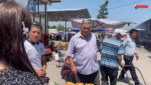 Узбекистан! Восточный БАЗАР! Подарок - стиральная МАШИНА! Уличная еда : САМСА , шурпа, ШАШЛЫК! смотреть онлайн