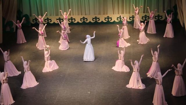 Девичий танец в исполнении легендарного ансамбля "Вайнах, 25 июля 2021г. смотреть онлайн