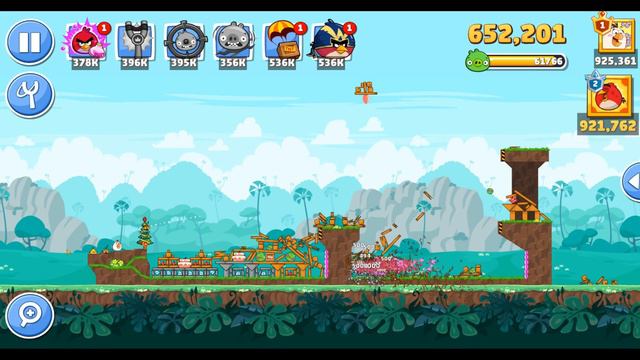 Angry Birds Friends Level 12 Tournament 1210 Highscore POWER-UP walkthrough смотреть онлайн