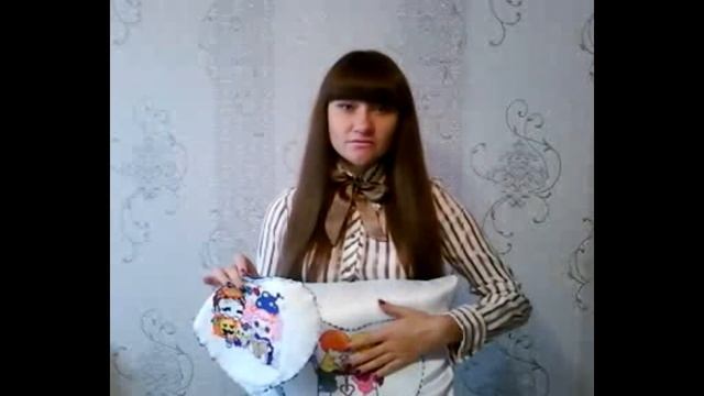 DIY Наволочка из атласа с вышивкой + Мастер Класс смотреть онлайн