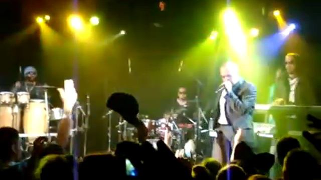 Pitbull punches a guy during performance смотреть онлайн
