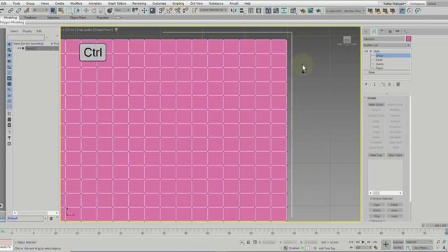 Autodesk 3DS Max Dersleri-37 3DS Max Modifier List - Cloth Modifier-Node / Preserve смотреть онлайн