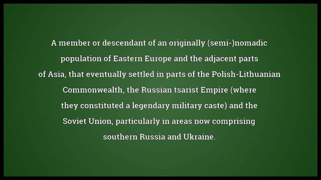 Cossack Meaning смотреть онлайн