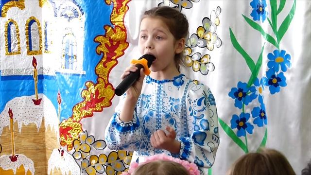 Храм Архангела Михаила. Воскресная школа. Пасха-2018 смотреть онлайн
