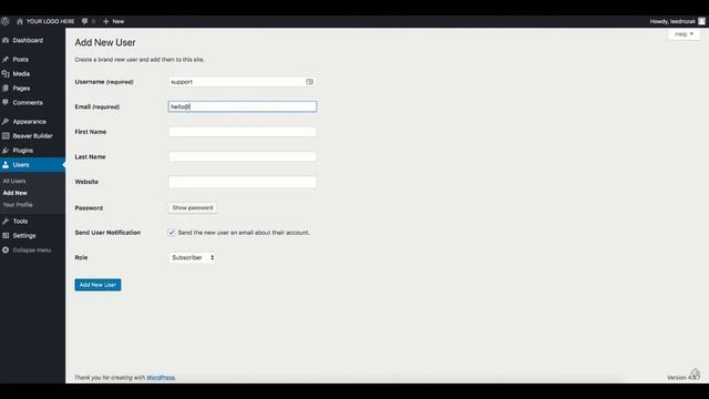 Adding a Secondary Admin User смотреть онлайн