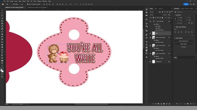 Valentine's Day Pencil Topper | Photoshop Tutorial | Classroom Favors смотреть онлайн