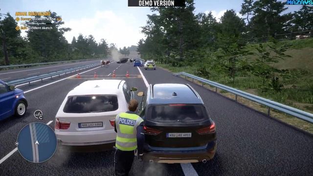Autobahn Police Simulator 3 | Demo | GamePlay PC