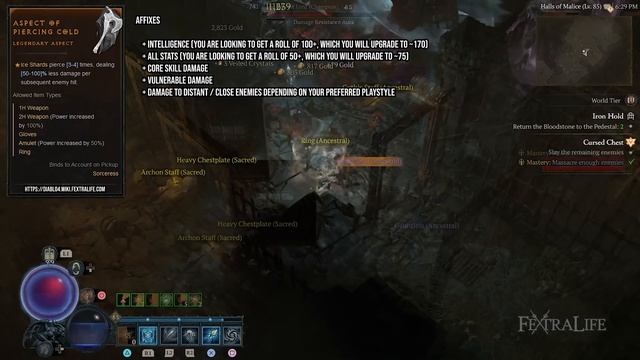 Diablo 4 Sorcerer Build - Frozen Orb Endgame Build (Level 70+) смотреть онлайн