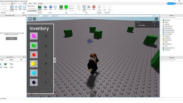 How to Make a Mining Simulator in Roblox Studio 6 - Respawn Rocks смотреть онлайн