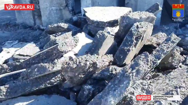 В ВОЛГОГРАДЕ ИДЕТ РЕМОНТ ПУТЕПРОВОДА-ЧАСТИ ДВУХУРОВНЕВОЙ РАЗВЯЗКИ НА ТРЕТЬЕЙ ПРОДОЛЬНОЙ смотреть онлайн