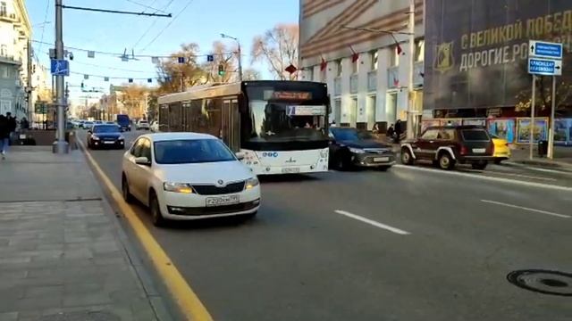 #Транспорт Ростова-на-Дону. #Автобус, #троллейбус, #трамвай, #маршрутка, #электробус, #электричка. смотреть онлайн