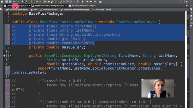 12) Java inheritance example | Java with Ali смотреть онлайн