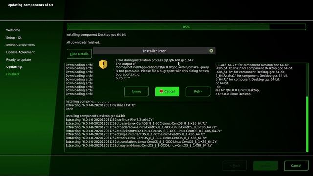Qt 6.0 Installation Fail смотреть онлайн