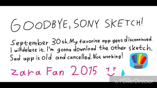 No Sony Sketch! This is My Last Using Time. The Sketch Message ;) смотреть онлайн
