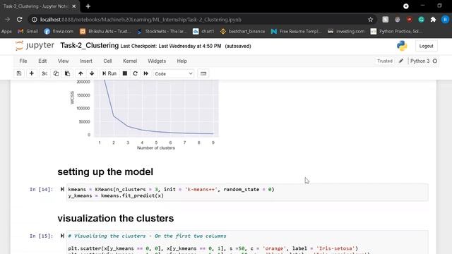K Means Clustering Algorithm(Task-2 The Sparks Foundation) смотреть онлайн