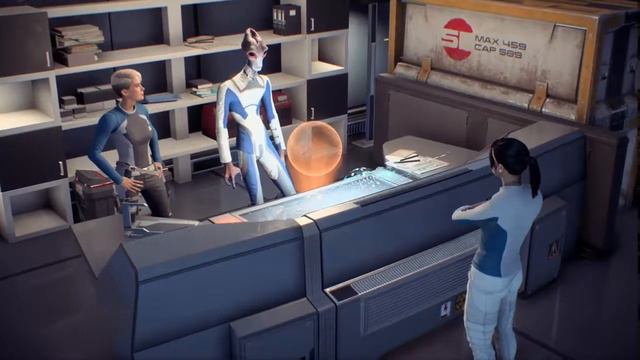 Mass Effect Andromeda Tann and Ryder смотреть онлайн