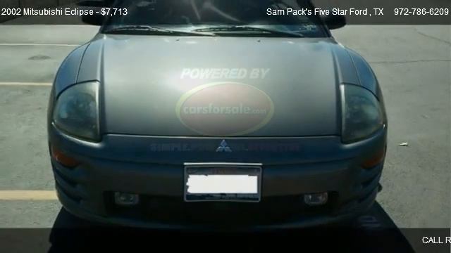 2002 Mitsubishi Eclipse Spyder GT - for sale in Carrollton, TX 75006 смотреть онлайн